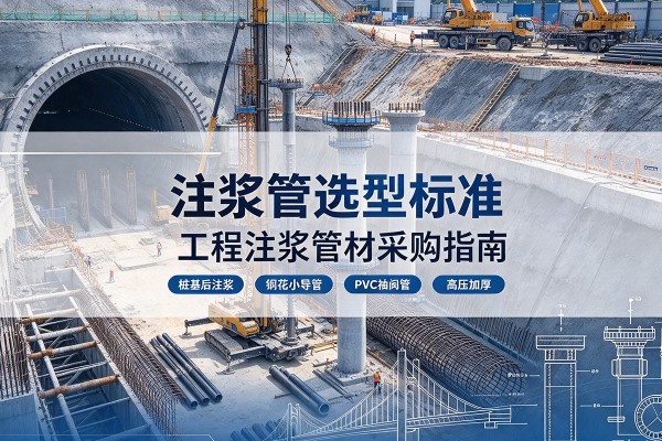 凤凰注浆管选型标准